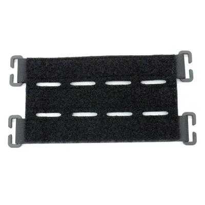 Molle System Compatible Tactical Vest Attachment for Armbands & Gear Grade Hook & Loop Morale Patch Pane