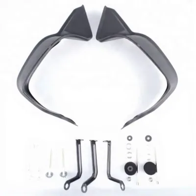 Yongjin Black Handguard Armguard Wind Deflector Protector Shield for Honda NC700X 2016