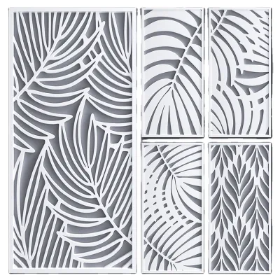 Custom Aluminum Panel Fence Design Aluminum Cut Panel Fence Room Divider Wall Pendant