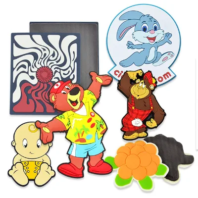 Custom Logo Eco-Friendly Digital Printing Custom Shape Refrigerator Magnet Fridge Calendar Sticker Animal Soft Fridge Magnets