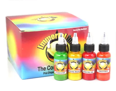 Wholesale Price Airbrush Tattoo Ink Original Hot Selling IMMORTAL Tattoo Pigment Ink From USA