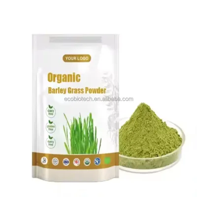 Barley Grass Juice Powder OEM Private Label Bulk 100% Pure Organic Barley Grass Powder