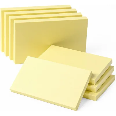 Fun and Creative Sticky Notes in Multiple Sizes and Colors for Customized Note Taking and Organization