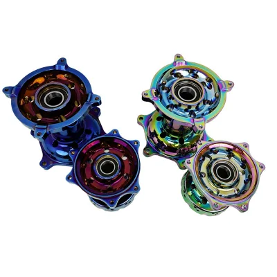 Fit CRF CR Blue Burnt Forged Hubs Motorcycle Accessories Wheel Hubs