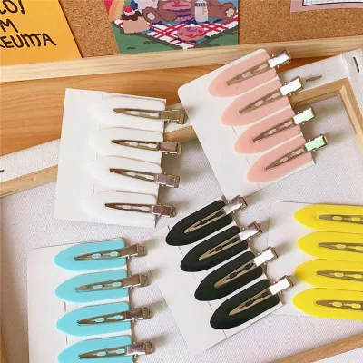 Creaseless Hair Clips for Women No Crease No Bend Hair Clips for Styling DIY Hair Clips with Custom logo