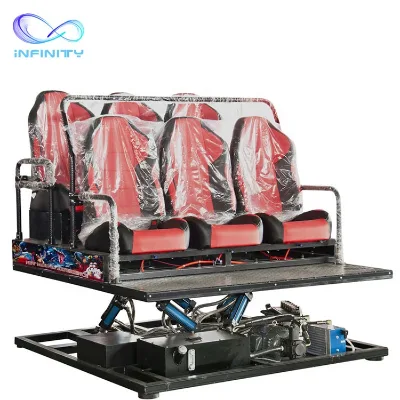 Virtual Reality 6D Simulator 9D Cinema 3D 4D 5D Cinema Equipment Amusement Park 7D Cinema Simulator Cabin 5D Theater