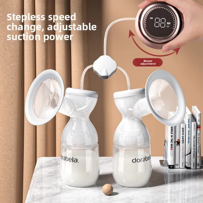 Dora Bela Bilateral Electric for Three-in-One Massage Milking Machine Milk Puller Silica Gel 6009