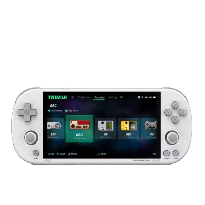 Portal Newest Trimui Smart Pro Gaming Console 4.96 Inch Screen Video Game Consoles Handheld Multimedia Game Player