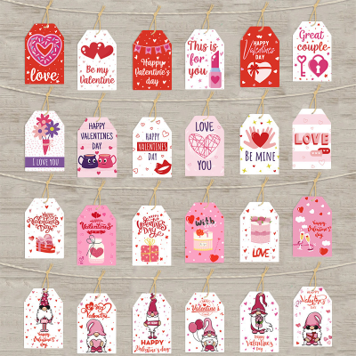 Valentine's Day Decorative Gift Tag Valentine's Day Party Series Gift Tag