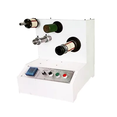 AutomaticBOPP Tape Adhesive Tape Rewinding Machine,mini Rewinding for the Adhesive Tape Jumbo Roll