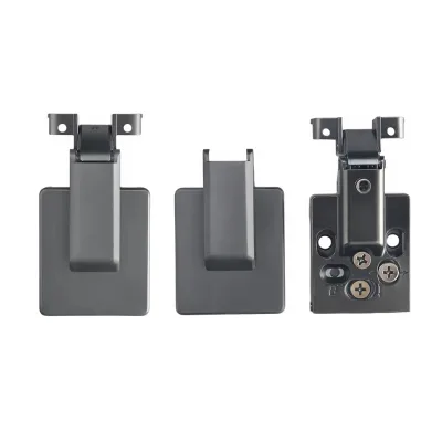 105 Degree 4D Adjustable Soft Close Ultra Thin Zinc Alloy Cabinet Hinge Anti Scratch for Aluminum Frame Door