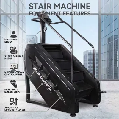 New Arrival Commercial Stair Climber Machine Stair Stepper Gym Cardio Training Equipment Aerobic Fitness Stair Climbing Machine
