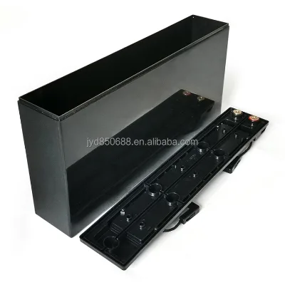For RV Solar Marine Off-grid 12.8v 150ah Lifepo4 Prismatic Battery Box Plastic Lithium Battery Case