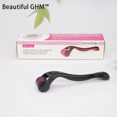 Derma Roller 540 Titanium Needles Beard Derma Roller Hair Men Beard Roller for Men and Women
