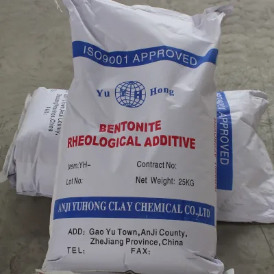 Yuhong  Clay  Chemical  Lithium-based Bentonite  Inorganic Gel  Bentonite for Drilling  Additive  Montmorillonite Thixotropy