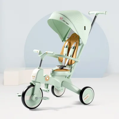 Playkids Wholesale Popular Children Kids Smart Tricycle Child 3 Wheel Children Aluminum Walker Toddler Baby Tricycle Banglade