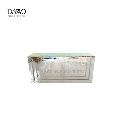 Modern Silver Mirror Finish Oblong Bar Table for Home Bar and Living Room Stainless Steel & Glass Commercial Furniture