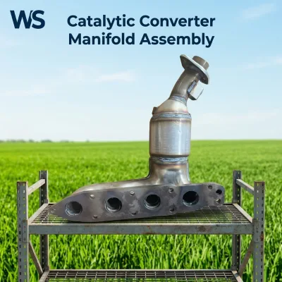 Direct Fit Catalytic Converter Manifold Assembly for Suzuki G16B 1.6L 16-Valve Stainless Steel
