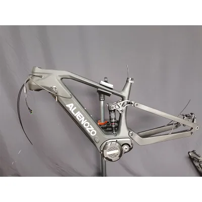 Best Selling Carbon Fibre Ebike Frame Dual Suspension 12 Speed Accolmile Ebike Frame