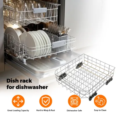 Commercial Heavy Duty Dishwasher Wire Rack Tray 500x500mm Customizable Design for Hotel Restaurant Cafeteria Dish Systems
