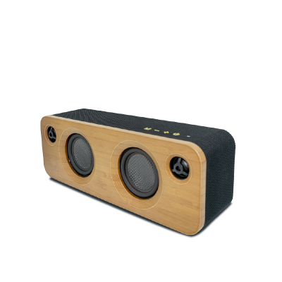 High Definition Sound Audio System with Multi Driver for Crystal Clear Reproduction 2.1 Bamboo Speaker