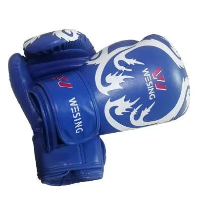 Boxing Equipment Professional Boxing Gloves Leather Customized Print logo