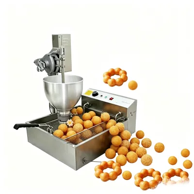 Professional Mochi-donut-machine 9l Hopper Waffle Donut Maker High Efficiency Labor Saving Commercial Donuts Fryer