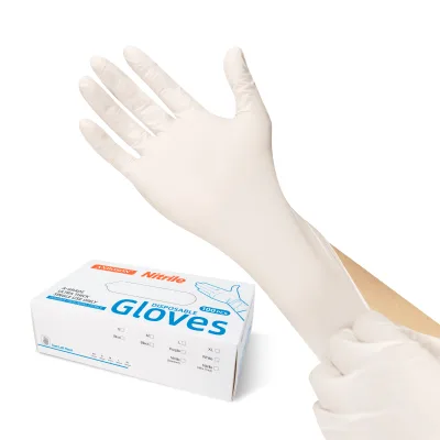 ANBOSON 5mil Protective Consumables Powder Latex Free Touchscreen Tattoo Nitrile Disposable Glove