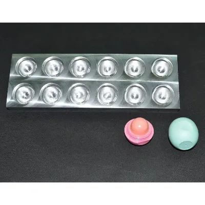 OEM Factory Direct Supply Egg Shaped Lip Balm Mold Plastic Injection Lipstick Mould
