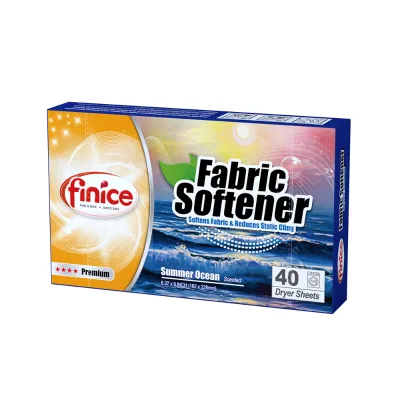 Made in China Latest Type Customized Fabric Scented Dryer Sheet Fabric Softener Sheets Popular Overseas