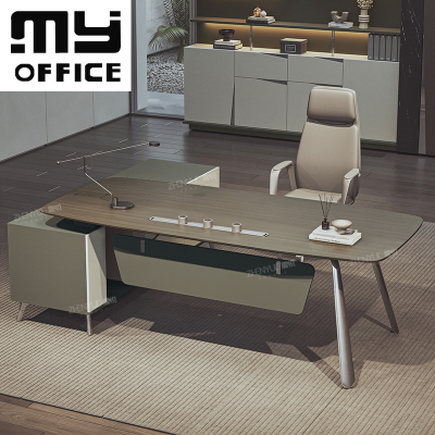 Executive Table and Chair Combination Manager Supervisor Designer President Computer Leadership Single Simple Desk