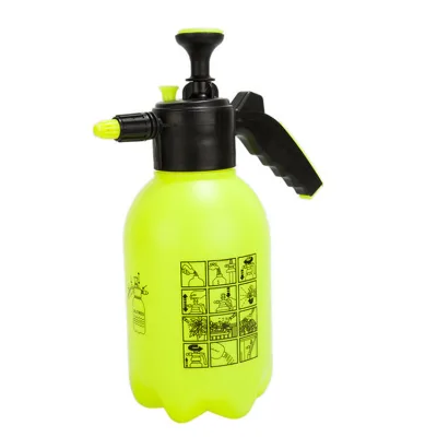 Portable 2L Garden Pressure Sprayer With Manual Pump Water Bottle for Chemical Weed Spray