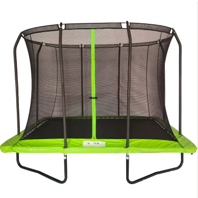 Jingyi 14*16ft Unisex Indoor/Outdoor Rectangular with Safety Pad & Enclosure Tube Made Plastic Polypropylene PP Amusement Parks
