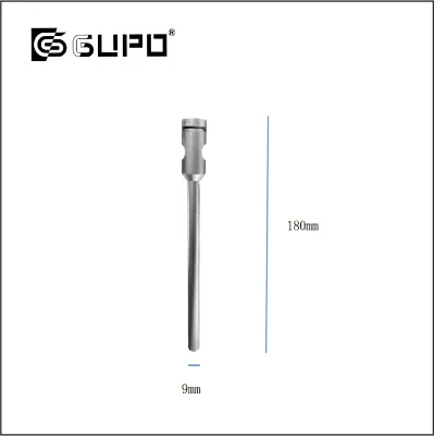 GUPO Vertical Micro Support Pole 180H Slim Upright Pole for Mini Showcase Spotlight Adjustable Mounting Pole for Display