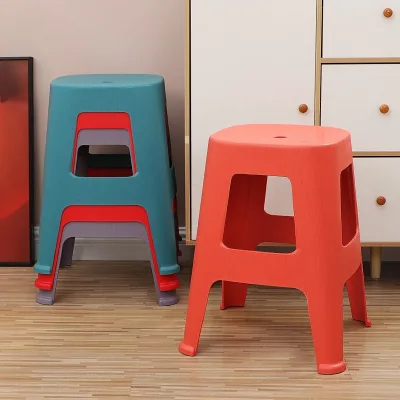 Sleek and Stylish Plastic Stools for Contemporary Interiors - Modern Plastic Seat Stools With Clean Lines and Minimalist Design