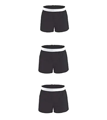 Wholesale Custom Cheerleading Shorts Practice Suit OEM Design Heat-Transfer Printed 260g Training Wear Set Girls Polyester