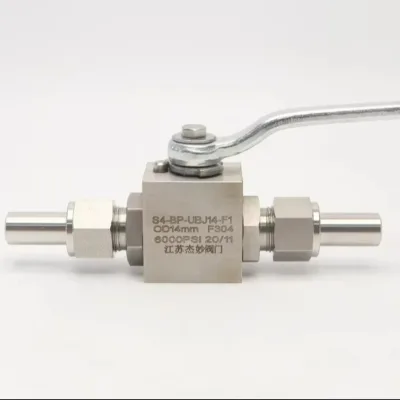 Stainless Steel Ultra-high Pressure Instrument Male Thread Ball Valves Series High Pressure Ball Valve for Sale