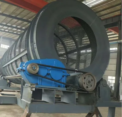 Super Large Capacity GTS Rotary Trommel Screen 2100*4200 Heavy Duty Drum Screener for Large Scale Mining Raw Material Separation