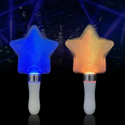 Concert Support Luminous Stick Customized LOGO Kpop Glow Sticks Graduation Party Supplies Celebrating Props