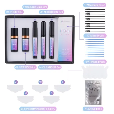 Brow Lift Lamination Kit Private Label Service Vegan Brow Lamination Set Dream Flower Lash Lift Kit Custom