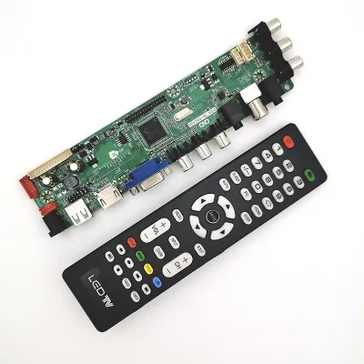 Universal V56 1AV 2AV lcd tv main controller driver board