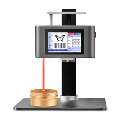 Mini Portable Fiber Laser Marking Machine Light Weight Laser Engraving Price for Metal Plastic Pen Gold Silver Jewelry