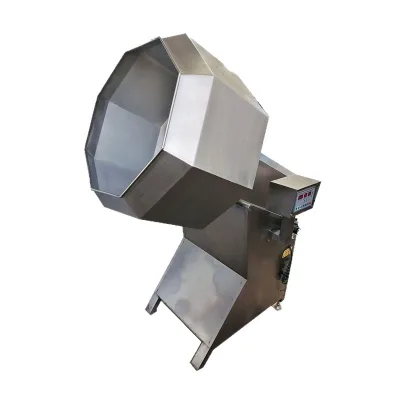 Commercial Seasoning Drum Mixing Equipment Food Mixing and Seasoning Machine Octagonal Peanut Flavoring Machine