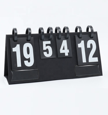 Portable Score Flip Scoreboard Large Sport Soccer Score Board Basketball Digital Scoreboard
