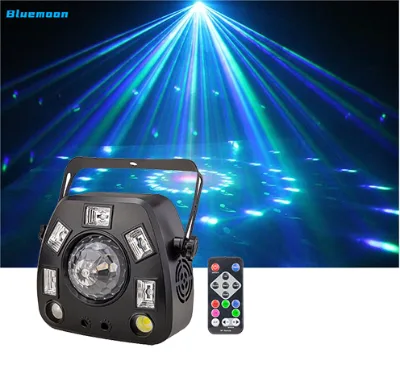 Fast Dispatch Professional Disco Projector 4 in 1 Laser Magic Ball Strobe Dj Beam Effects Club Party Show Light