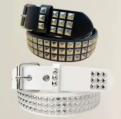 Pyramid Stud Punk Pin Buckle Fashion Belt