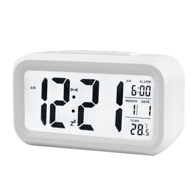Electronic desktop clock electronic alarm clock