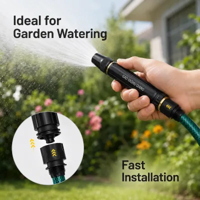 High Pressure Watering Kit Metal Garden Water Guns Gun for Greenhouse Use-Industrial Easy Installation Garden Sprayers