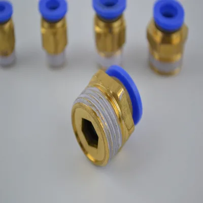 Pneumatic Connector PC Direct Tracheal Quick Plug Air Pump Accessory with High Quality Fittings