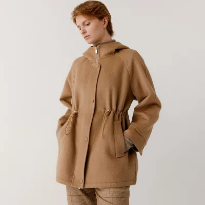 Factory WomenCustomizable Real Oversized Custom Direct Hot-selling Trend Style Elegant Outlet Double Wool Coat WomenCustomi